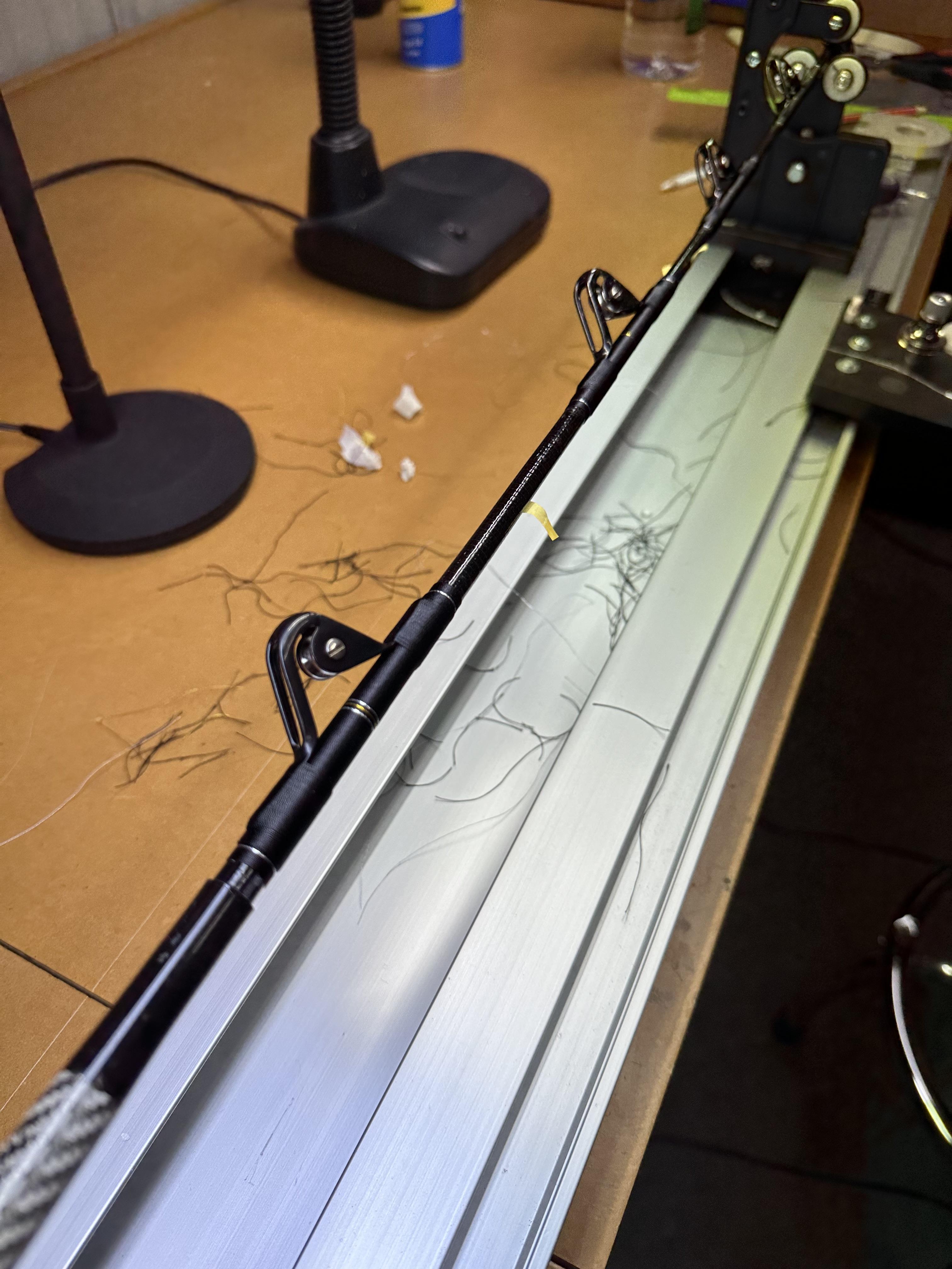 Repairs. Fishing rod repairs. Southern Bayside Custom Rods. Melbourne